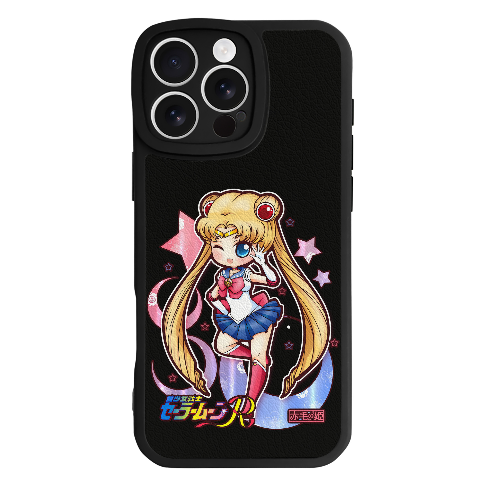 （画像用） 美少女戦士セーラームーン 月野 うさぎ つきの うさぎ Sailor Moon Tsukino Usagi 【iPhone 16シリーズ対応】シリコンスマホケース（レザー調） 材質：シリコン